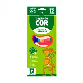 Lpis de cor Lo & Lo Ecolgico c/12 cores 