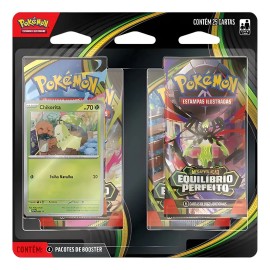Card Pok�mon Blister Quadruplo Equilibrio Perfeito c/25 Cartas Copag