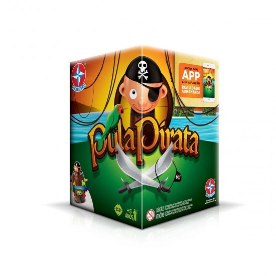 Jogo Divertido Pula Pirata Estrela