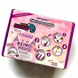 Fbrica de Canetas Artkit Reino Magico Pastel NewPen