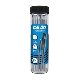 Caneta Esferografica Cis Tik 0.7mm c/24 Preta
