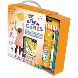 Kit Escolar Poder Das Cores 62 UN Bic - BIC        