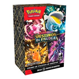 Box Display Pokemon Escarlate & Violeta - Destinos de Paldea c/108 cartas