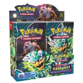 Box Display Pokmon Escarlate & Violeta Mascaras do Crepsculo c/216 cartas