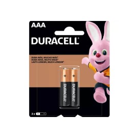 Pilha Alcalina AAA Palito c/2 un - Duracell