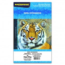 Papel Fotogrfico A4 230g 50 Folhas - Masterprint