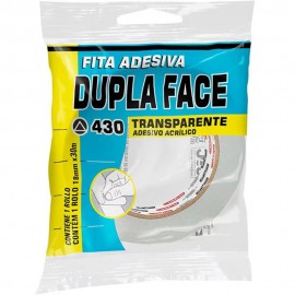 Fita Dupla Face 18mmx30m Adelbras Acrlica Transp.