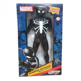 Boneco Homem Aranha Traje Preto Marvel All Seasons