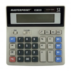 Calculadora de Mesa 12 Dig MP 1093 Masterprint 